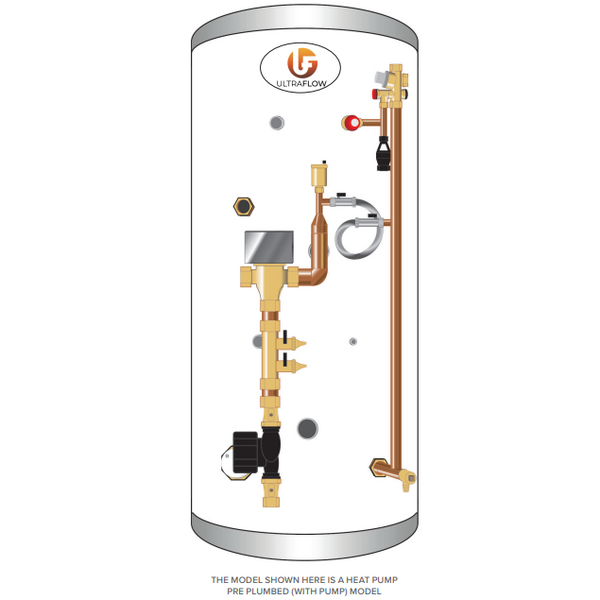 ULTRAFLOW HEAT PUMP PRE PLUMBED CYLINDER STANDARD & SLIM – Ultraflow UK