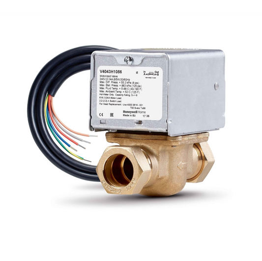22mm/28mm Resideo Honeywell 2-port zone Valve V4043H Model