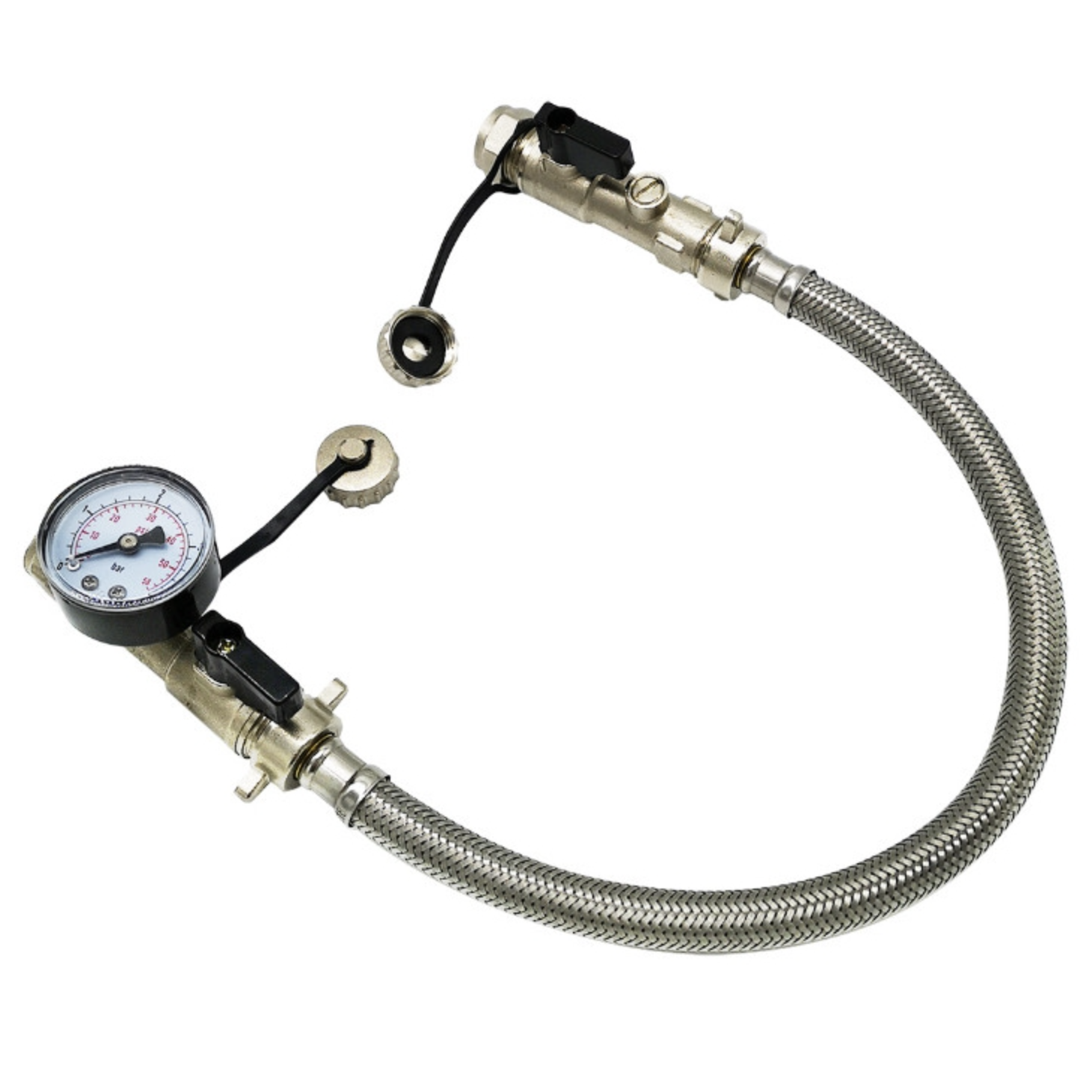 Remote Filling Loop With Integrated Pressure Gauge – Ultraflow UK