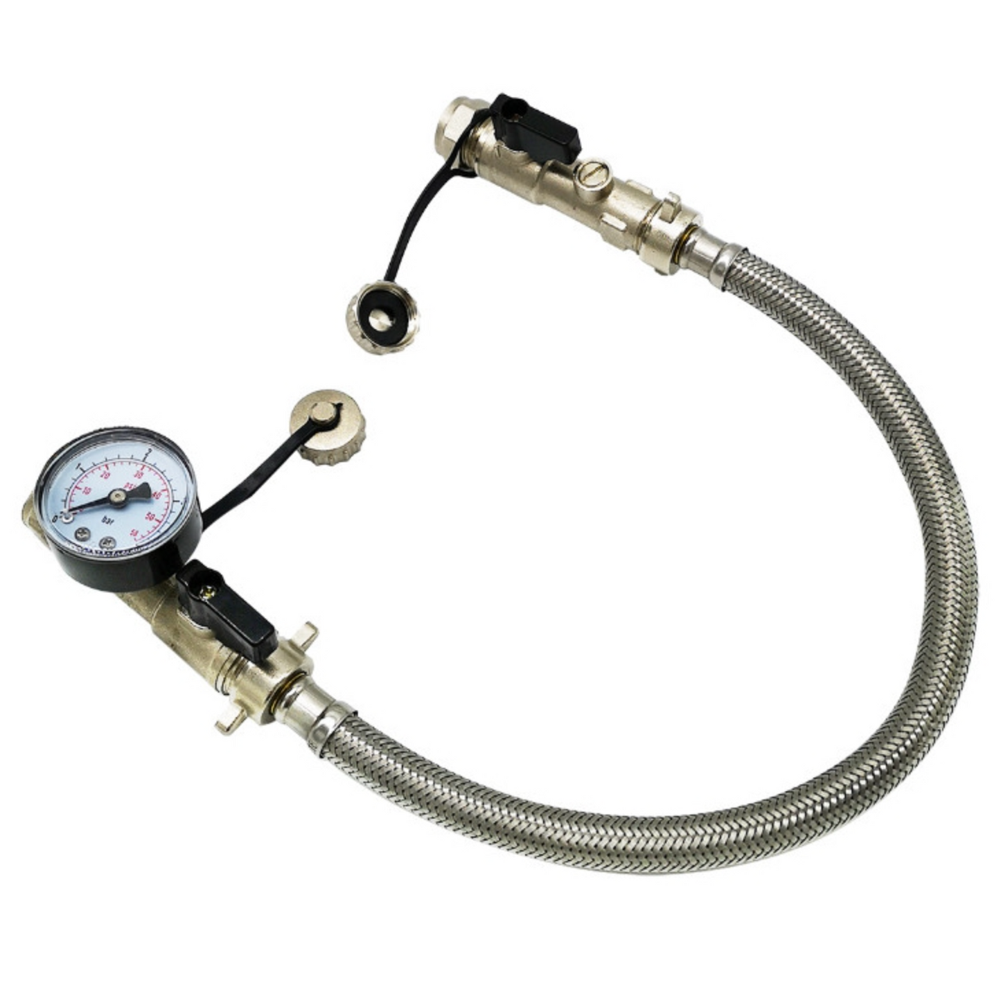 Remote Filling Loop With Integrated Pressure Gauge